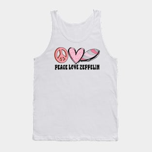 Peace Love & Zeppelin Tank Top